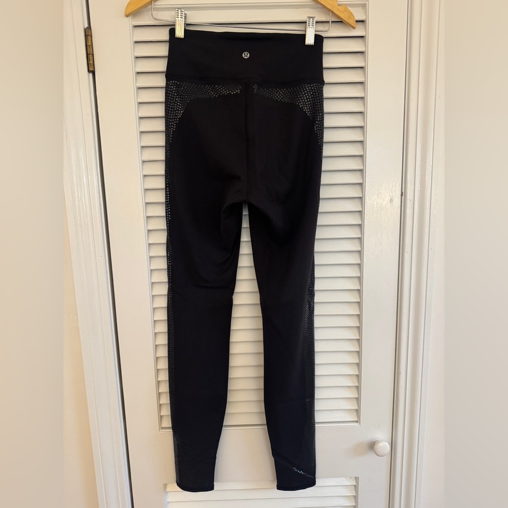 Lululemon Plank to Pike leggings, 6, black